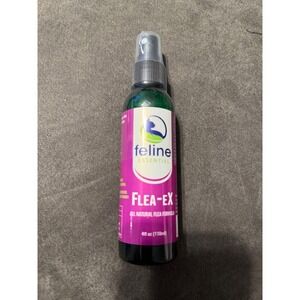 Feline Essential Flea-EX All Natural Flea & Tick Spray for Cats and Dogs 4oz